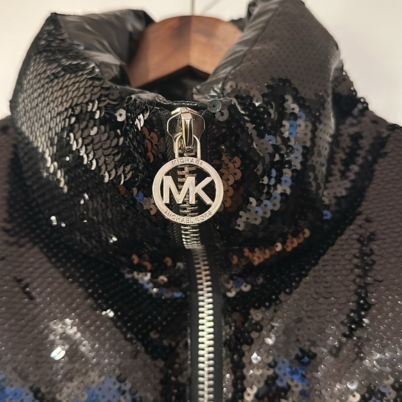 MICHAEL Michael Kors Black Sequin Jacket - Picture 2 of 8